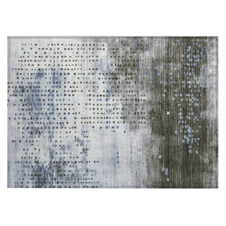 Piper Looms Chantille Geometric ACN1995 Denim Machine Washable Area Rug Scatter Main Image