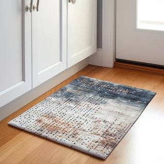 Piper Looms Chantille Geometric ACN1995 Linen Machine Washable Area Rug Scatter Lifestyle Image Feature