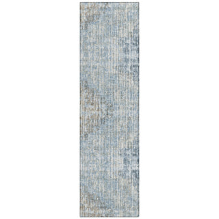 Piper Looms Chantille Geometric ACN1996 Denim Machine Washable Area Rug Runner Main Image