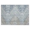 Piper Looms Chantille Geometric ACN1996 Denim Machine Washable Area Rug Scatter Main Image