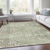 Piper Looms Chantille Geometric ACN1996 Fern Machine Washable Area Rug Lifestyle Image Feature