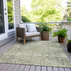 Piper Looms Chantille Geometric ACN1996 Fern Machine Washable Area Rug Outdoor Lifestyle Image Feature