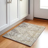 Piper Looms Chantille Geometric ACN1996 Khaki Machine Washable Area Rug Scatter Lifestyle Image Feature