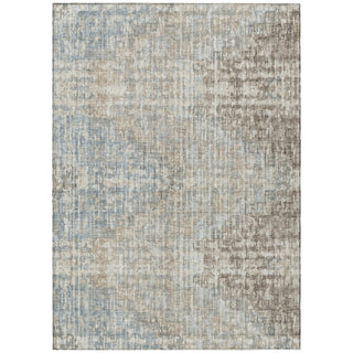 Piper Looms Chantille Geometric ACN1996 Putty Machine Washable Area Rug main image