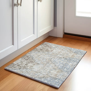 Piper Looms Chantille Geometric ACN1996 Putty Machine Washable Area Rug Scatter Lifestyle Image Feature