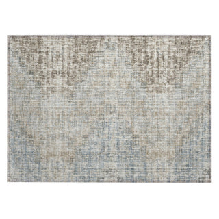 Piper Looms Chantille Geometric ACN1996 Putty Machine Washable Area Rug Scatter Main Image
