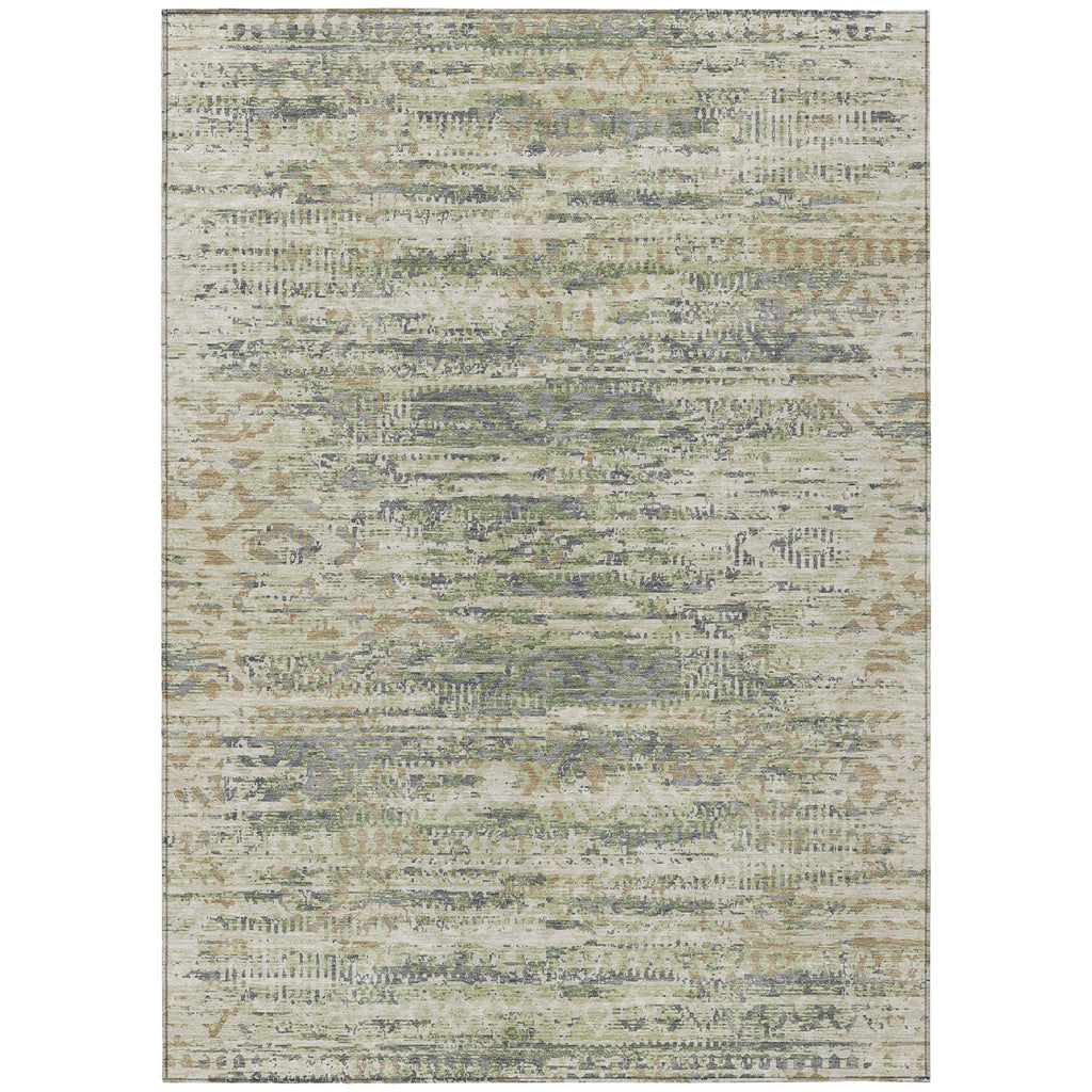 Piper Looms Chantille Moroccan ACN1997 Aloe Machine Washable Area Rug main image