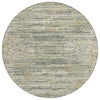 Piper Looms Chantille Moroccan ACN1997 Aloe Machine Washable Area Rug Round Main Image