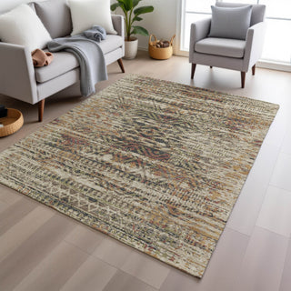 Piper Looms Chantille Moroccan ACN1997 Beige Machine Washable Area Rug Lifestyle Image Feature