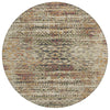 Piper Looms Chantille Moroccan ACN1997 Beige Machine Washable Area Rug Round Main Image