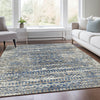 Piper Looms Chantille Moroccan ACN1997 Blue Machine Washable Area Rug Lifestyle Image Feature
