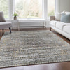 Piper Looms Chantille Moroccan ACN1997 Gray Machine Washable Area Rug Lifestyle Image Feature