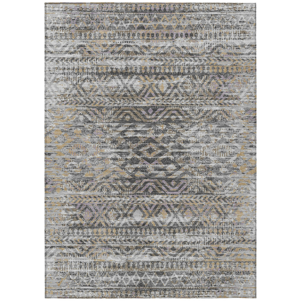 Piper Looms Chantille Moroccan ACN1997 Gray Machine Washable Area Rug main image