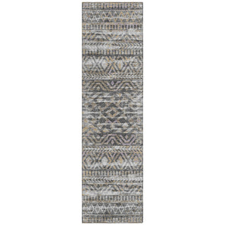 Piper Looms Chantille Moroccan ACN1997 Gray Machine Washable Area Rug Runner Main Image