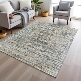 Piper Looms Chantille Moroccan ACN1997 Ivory Machine Washable Area Rug Lifestyle Image Feature