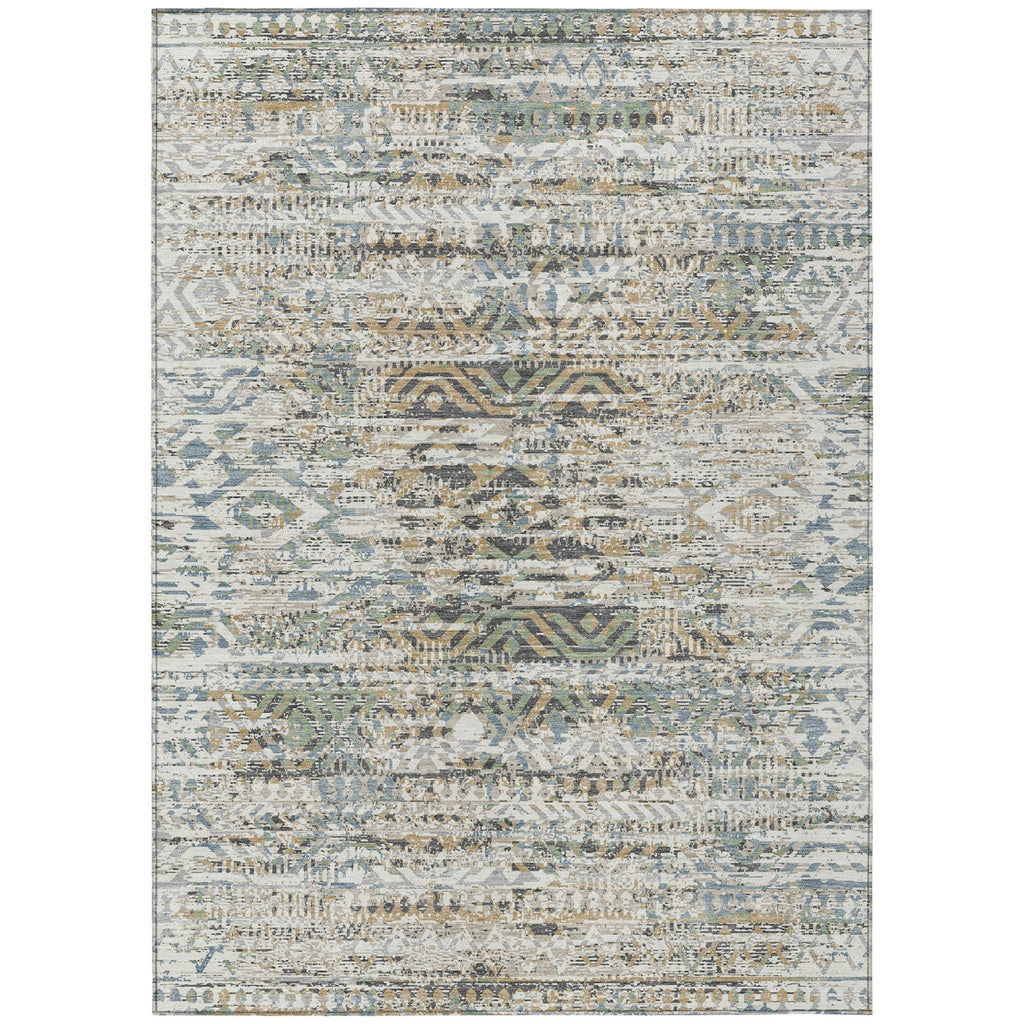 Piper Looms Chantille Moroccan ACN1997 Ivory Machine Washable Area Rug main image