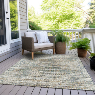 Piper Looms Chantille Moroccan ACN1997 Ivory Machine Washable Area Rug Outdoor Lifestyle Image Feature