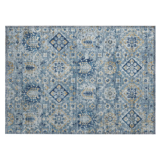 Piper Looms Chantille Global ACN1998 Denim Machine Washable Area Rug Scatter Main Image