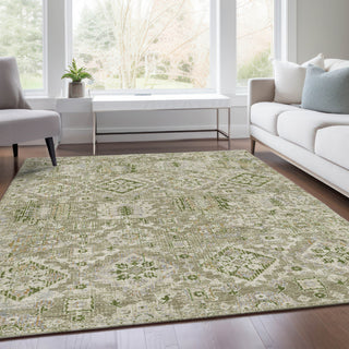 Piper Looms Chantille Global ACN1998 Fern Machine Washable Area Rug Lifestyle Image Feature