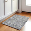 Piper Looms Chantille Global ACN1998 Gray Machine Washable Area Rug Scatter Lifestyle Image Feature