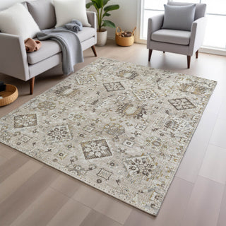 Piper Looms Chantille Global ACN1998 Linen Machine Washable Area Rug Lifestyle Image Feature