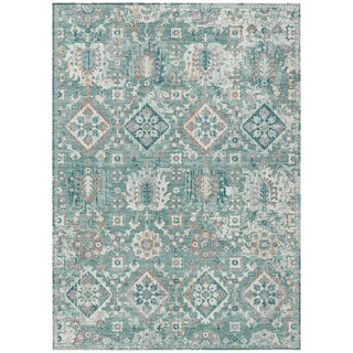 Piper Looms Chantille Global ACN1998 Seafoam Machine Washable Area Rug main image
