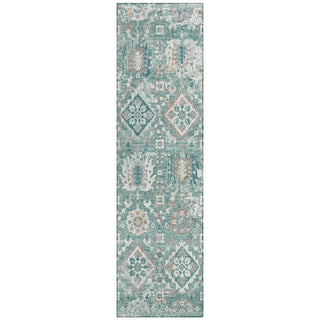 Piper Looms Chantille Global ACN1998 Seafoam Machine Washable Area Rug Runner Main Image