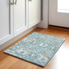 Piper Looms Chantille Global ACN1998 Seafoam Machine Washable Area Rug Scatter Lifestyle Image Feature