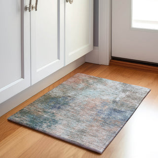 Piper Looms Chantille Abstract ACN1999 Copper Machine Washable Area Rug Scatter Lifestyle Image Feature