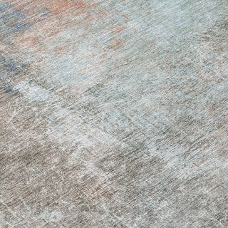 Piper Looms Chantille Abstract ACN1999 Copper Machine Washable Area Rug Swatch Image