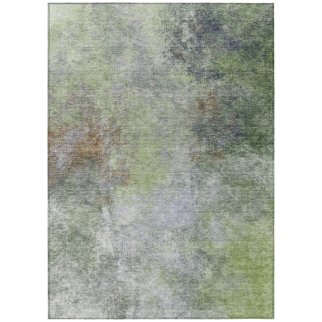 Piper Looms Chantille Abstract ACN1999 Fern Machine Washable Area Rug main image
