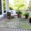 Piper Looms Chantille Abstract ACN1999 Fern Machine Washable Area Rug Outdoor Lifestyle Image Feature