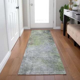 Piper Looms Chantille Abstract ACN1999 Fern Machine Washable Area Rug Runner Lifestyle Image Feature