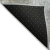 Piper Looms Chantille Abstract ACN1999 Khaki Machine Washable Area Rug Backing Image