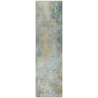 Piper Looms Chantille Abstract ACN1999 Khaki Machine Washable Area Rug Runner Main Image
