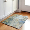 Piper Looms Chantille Abstract ACN1999 Khaki Machine Washable Area Rug Scatter Lifestyle Image Feature