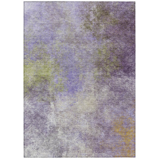 Piper Looms Chantille Abstract ACN1999 Purple Machine Washable Area Rug main image