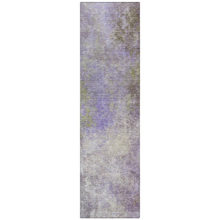 Piper Looms Chantille Abstract ACN1999 Purple Machine Washable Area Rug Runner Main Image