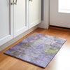 Piper Looms Chantille Abstract ACN1999 Purple Machine Washable Area Rug Scatter Lifestyle Image Feature