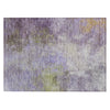 Piper Looms Chantille Abstract ACN1999 Purple Machine Washable Area Rug Scatter Main Image