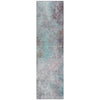 Piper Looms Chantille Abstract ACN1999 Teal Machine Washable Area Rug Runner Main Image