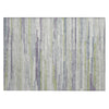Piper Looms Chantille Stripes ACN2000 Aloe Machine Washable Area Rug Scatter Main Image