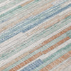 Piper Looms Chantille Stripes ACN2000 Linen Machine Washable Area Rug Swatch Image