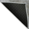 Piper Looms Chantille Geometric ACN2001 Denim Machine Washable Area Rug Backing Image