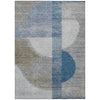 Piper Looms Chantille Geometric ACN2001 Denim Machine Washable Area Rug main image