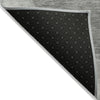 Piper Looms Chantille Geometric ACN2001 Olive Machine Washable Area Rug Backing Image