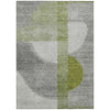 Piper Looms Chantille Geometric ACN2001 Olive Machine Washable Area Rug main image