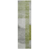 Piper Looms Chantille Geometric ACN2001 Olive Machine Washable Area Rug Runner Main Image