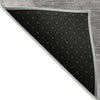 Piper Looms Chantille Geometric ACN2001 Taupe Machine Washable Area Rug Backing Image