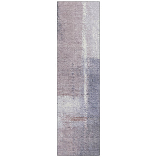Piper Looms Chantille Abstract ACN2002 Lavender Machine Washable Area Rug Runner Main Image